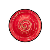 Wilmax Untertasse, 12 cm, ColorBoom Spiral Rot, WL-669234/B